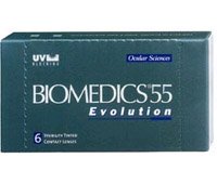Асферические контактные линзы Biomedics 55 Evolution