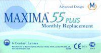 Асферические контактные линзы MAXIMA 55 COMFORT PLUS
