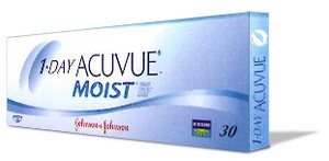 Контактные линзы 1-Day Acuvue Moist (30шт)