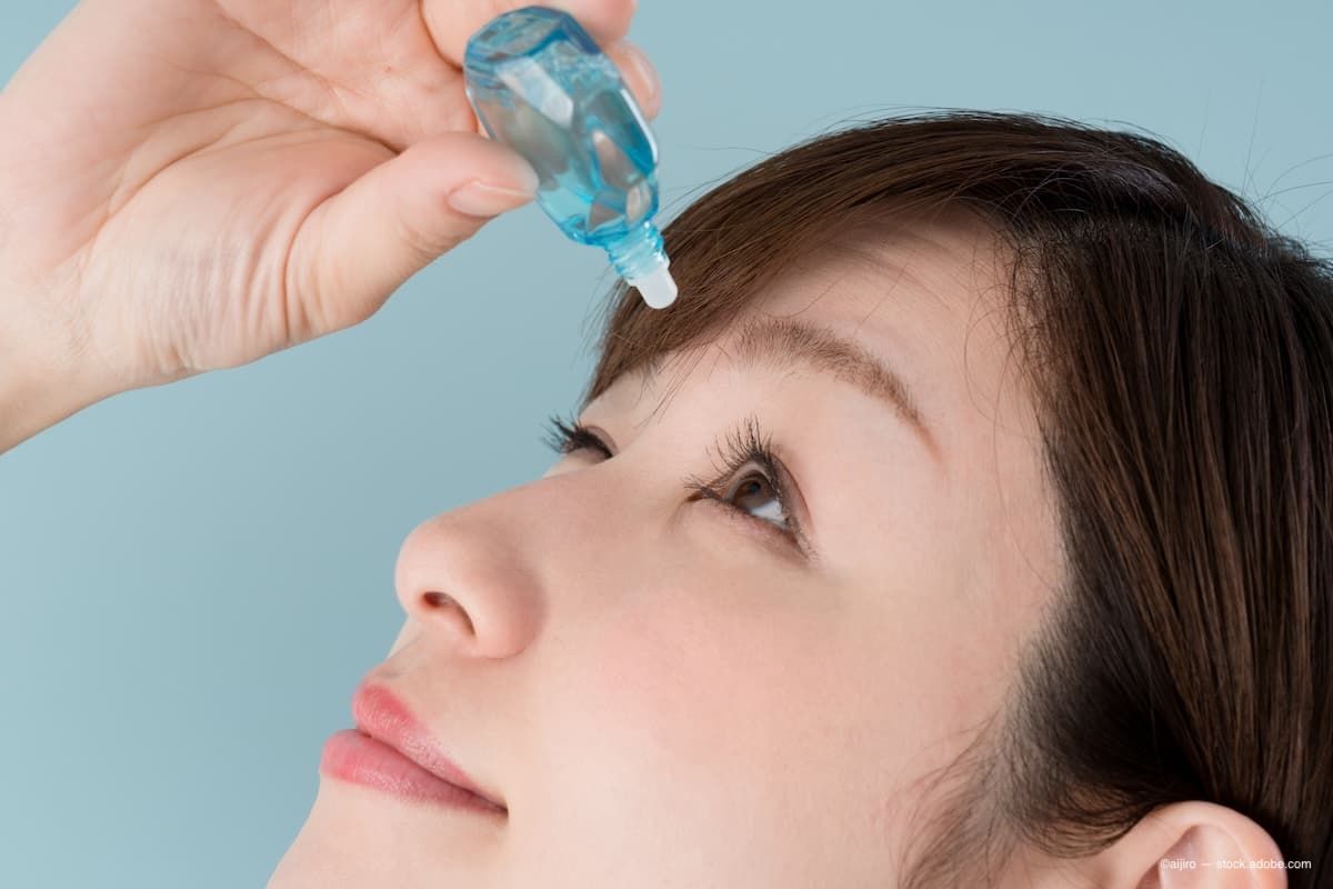 Капли Motugivatrep для лечения синдрома сухого глаза запущены в Японии