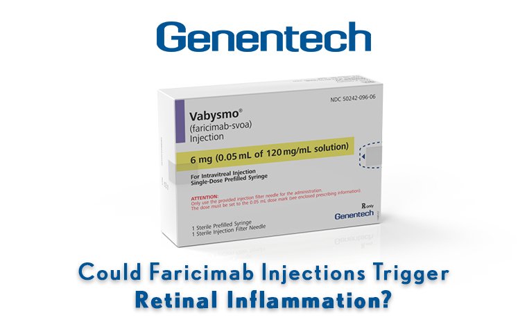 Фарицимаб ассоциирован с рисками интраокулярного воспаления и васкулита
