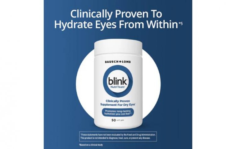 Bausch + Lomb представила NutriTears от Blink для терапии синдрома сухого глаза
