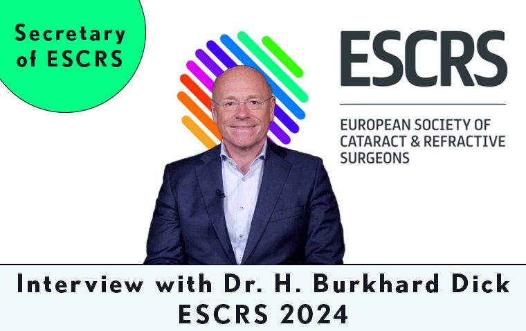 ESCRS 2024: Взгляд на цифровую трансформацию офтальмологии от д-ра Х. Буркхарда Дика