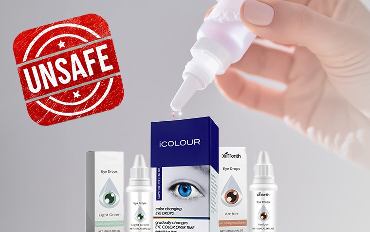 Офтальмологи предупреждают: неконтролируемое применение капель для изменения цвета глаз опасно для зрения