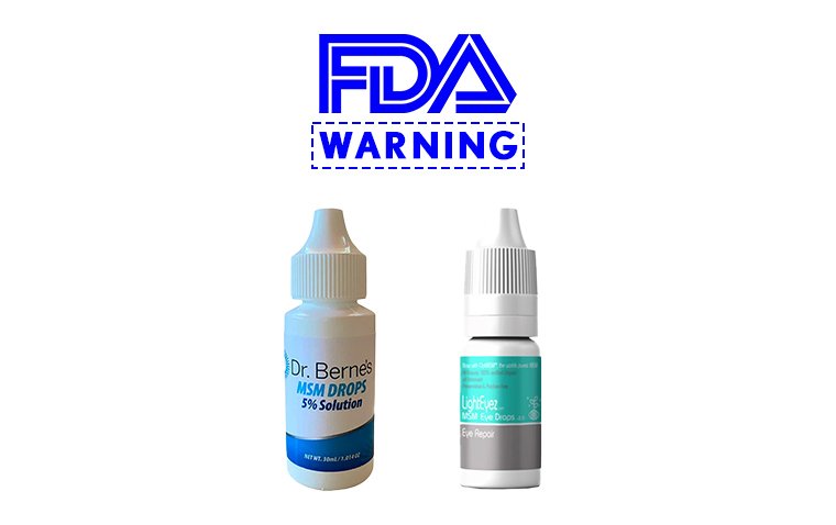 Управление по контролю качества пищевых продуктов и лекарственных средств США предупредило о контаминации глазных капель с метилсульфонилметаном