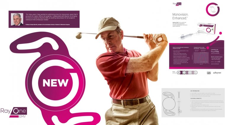 FDA одобрило недифракционную ИОЛ Rayner RayOne EMV