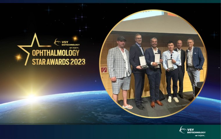 VSY Biotechnology объявила лауреатов премии Ophthalmology Star Awards 2023 года