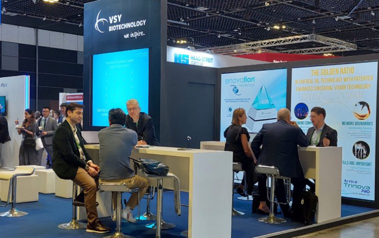 Компания VSY Biotechnology представила интраокулярную линзу AcrivaUD Trinova Pro C на 35-м конгрессе APACRS
