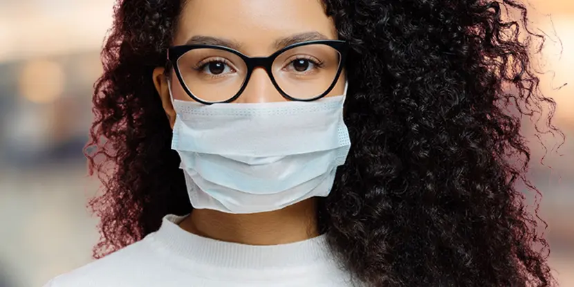 Очки как барьер против COVID-19: анализ офтальмологических данных